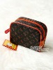 2012 hotsale Delicately beauty bag made in golden PU