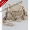 2012 hottest leather  tassel lady bag