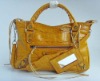 2012 inspired fashion leather lady handbag OEM