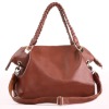 2012 korea fashionable women big leather handbags