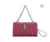 2012 korea fashionable women leather handbags with Two purposes