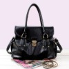 2012 korea fashionable women leather handbags with beautiful appearance