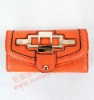 2012 ladies fashion long wallet B021002 Orange