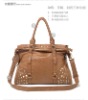 2012 ladies new fashionable colorful punk style handbags