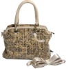 2012 lady fashion leather handbag in classical design