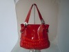 2012 lady fashion leisure gentle red handbags