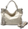 2012 lady genuine leather handbags in factory price and brand name