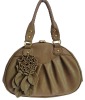 2012 lady pu bag flower design fashion bag