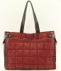 2012 lady's classical check pattern handbag