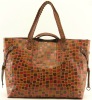 2012 lady's classical mosaic PU handbag