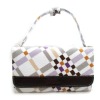 2012 latest classic grid cute women clutch shoulder bags