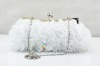 2012 latest fashion lace evening clutch bags