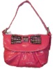 2012 latest fashion woman pink tote handbag