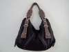 2012 leather lady handbag new fashion design