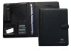 2012 leather notepad folder bag