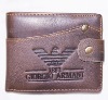 2012 men name brand leather wallet