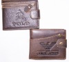 2012 men's brand leather wallet