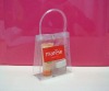 2012 most fashion plastic clear pvc bag with handle