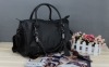 2012 new arrival fashionable women leather handbags with shinny color