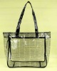 2012 new arrival plastic beach bags clear with large space