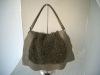 2012 new arrival rabbit fur tote bag