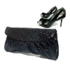 2012 new arrival snake PU women evening bag clutch