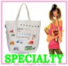 2012 new cartoon pattern environmental cotton bag