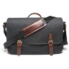 2012 new design canvas and leather bag