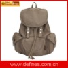 2012 new design canvas folding backpack