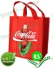 2012 new design coca cola nonwoven eco-friendly shopping bag