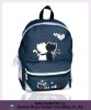 2012 new design denim school backpack