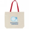2012 new design fashion cotton shopping bag