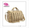 2012 new design handbag bag with strong chain adornment