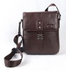 2012 new design leisure leather man bag