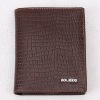 2012 new design mens leather wallets
