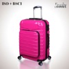 2012 new design pure PC travel luggage case