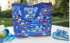 2012 new design waterproof pvc beach bag