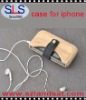 2012 new designed bamboo case for iphone 4, Portable Case for iphone, SLS-IPC552