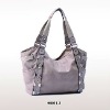 2012 new fashion and chamois leather handbag