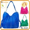 2012 new fashion colorful PU hand bags for ladys