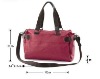 2012 new fashion design lady women canvas handbags