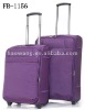 2012 new fashion design wheeled cloth baggage