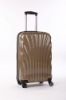 2012 new fashion hard shell 4 wheeled luggage