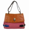 2012 new  fashion real leather handbag