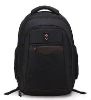 2012 new fashion style item black 1680D laptop backpack