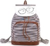 2012 new fashion style item blue canvas backpack