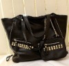 2012 new handbag black big office bag (S213)