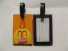 2012 new product Beautiful and cheap 2D/3D soft PVC luggage tag