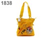 2012 new style designer lady yellow shoulder bags