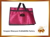 2012 new style fashion lamination shopping rose bed sheet packing bag